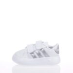 ADIDAS GRAND COURT 2.0 CF I ΠΑΙΔΙΚΑ ΑΘΛΗΤΙΚΑ ΛΕΥΚΟ-ΑΣΗΜΙ