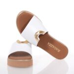 RAGAZZA ΓΥΝΑΙΚΕΙΑ ΔΕΡΜΑΤΙΝΑ SLIDES ΛΕΥΚΑ