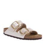 BIRKENSTOCK ARIZONA ΓΥΝΑΙΚΕΙΑ SLIDES ΛΕΥΚΟ ΠΕΡΛΕ