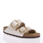 BIRKENSTOCK ARIZONA ΓΥΝΑΙΚΕΙΑ SLIDES ΛΕΥΚΟ ΠΕΡΛΕ