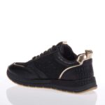TAMARIS ΓΥΝΑΙΚΕΙΑ SNEAKERS ΜΑΥΡΑ-ΧΡΥΣΑ