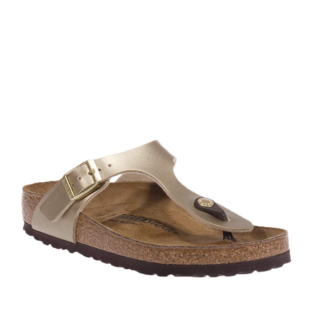 BIRKENSTOCK GIZEH BS WOMEN GOLD SANDALS | Topshoes.gr