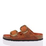 BIRKENSTOCK ARIZONA BIG BUCKLE ΓΥΝΑΙΚΕΙΑ SLIDES BURNT ORANGE