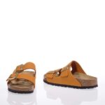 BIRKENSTOCK ARIZONA ΓΥΝΑΙΚΕΙΑ SLIDES BURNT ORANGE
