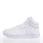 ADIDAS HOOPS 3.0 MID W ΓΥΝΑΙΚΕΙΑ ΜΠΟΤΑΚΙΑ ΛΕΥΚΑ