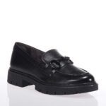 TAMARIS COMFORT ΓΥΝΑΙΚΕΙΑ ΔΕΡΜΑΤΙΝΑ ΜΟΚΑΣΙΝΙΑ ΜΑΥΡΑ