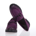 TAMARIS COMFORT ΓΥΝΑΙΚΕΙΑ ΔΕΡΜΑΤΙΝΑ ΜΟΚΑΣΙΝΙΑ ΜΟΒ