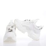 BUFFALO BINARY ICE ΓΥΝΑΙΚΕΙΑ SNEAKERS ΛΕΥΚΑ