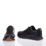TAMARIS ΑΝΔΡΙΚΑ ΜΑΥΡΑ ΔΕΡΜΑΤΙΝΑ SNEAKERS ΔΕTA