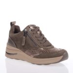 TAMARIS COMFORT ΓΥΝΑΙΚΕΙΑ TAUPE SNEAKERS
