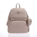 GUESS POWER PLAY ΓΥΝΑΙΚΕΙΟ BACKPACK ΜΠΕΖ
