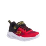 SKECHERS METEOR LIGHTS KRENDOX ΠΑΙΔΙΚΑ ΑΘΛΗΤΙΚΑ ΚΟΚΚΙΝΑ