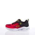 SKECHERS METEOR LIGHTS KRENDOX ΠΑΙΔΙΚΑ ΑΘΛΗΤΙΚΑ ΚΟΚΚΙΝΑ