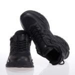 GUESS BELLUNO LOW ΑΝΔΡΙΚΑ SNEAKERS ΜΑΥΡΑ