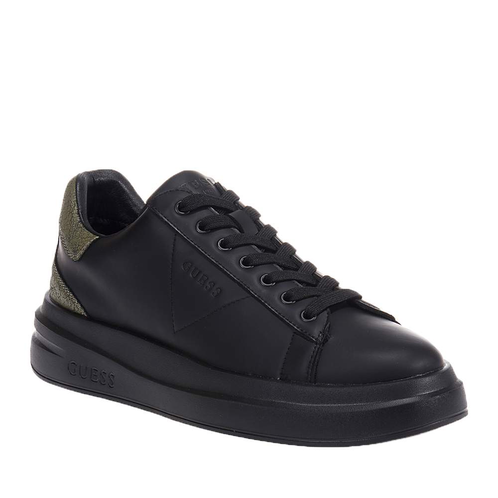 GUESS ELBA CRACK MEN S SNEAKERS BLACK Topshoes.gr