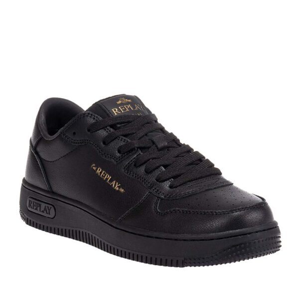 REPLAY EPIC M BASE BLOCK ΑΝΔΡΙΚΑ SNEAKERS ΜΑΥΡΑ