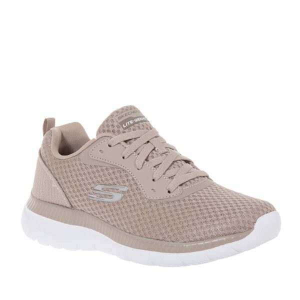 SKECHERS MESH LACE-UP - BOUNTIFUL ΓΥΝΑΙΚΕΙΑ ΑΘΛΗΤΙΚΑ ΜΠΕΖ
