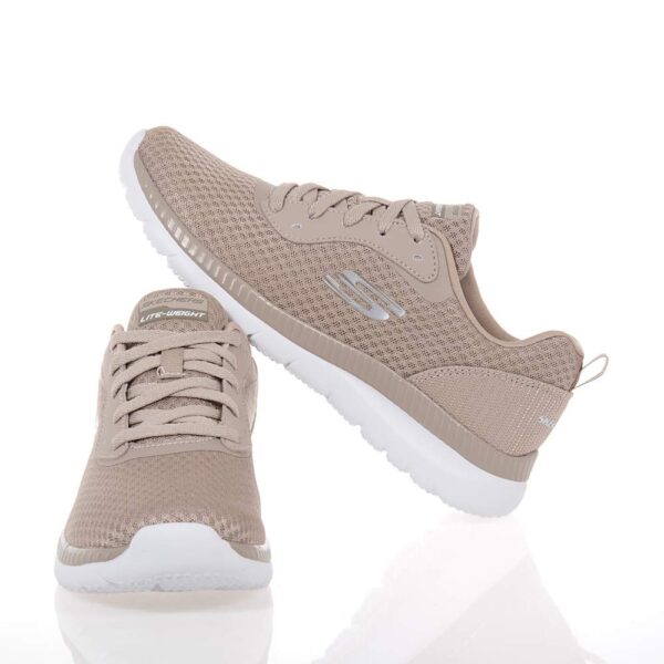 SKECHERS MESH LACE-UP - BOUNTIFUL ΓΥΝΑΙΚΕΙΑ ΑΘΛΗΤΙΚΑ ΜΠΕΖ