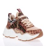 BUFFALO BINARY GLAM ΓΥΝΑΙΚΕΙΑ SNEAKERS ΚΑΦΕ