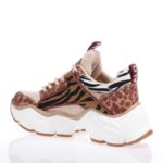 BUFFALO BINARY GLAM ΓΥΝΑΙΚΕΙΑ SNEAKERS ΚΑΦΕ