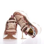 BUFFALO BINARY GLAM ΓΥΝΑΙΚΕΙΑ SNEAKERS ΚΑΦΕ