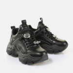 BUFFALO BINARY ICE ΓΥΝΑΙΚΕΙΑ SNEAKERS ΜΑΥΡΑ