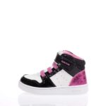 GEOX B ECLYPER ΠΑΙΔΙΚΑ HIGH SNEAKERS ΛΕΥΚΑ