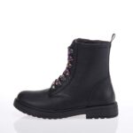 GEOX J ECLAIR ΠΑΙΔΙΚΑ ΜΠΟΤΑΚΙΑ ΜΑΥΡΑ