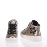 GEOX J MIKIROSHI ΠΑΙΔΙΚΑ SNEAKERS HIGH ΧΡΥΣΑ