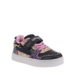 LELLI KELLY GIOIELLO ΠΑΙΔΙΚΑ SNEAKERS ΜΑΥΡΑ MULTI