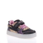 LELLI KELLY GIOIELLO ΠΑΙΔΙΚΑ SNEAKERS ΜΑΥΡΑ MULTI