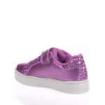 LELLI KELLY MILLE STELLE ΠΑΙΔΙΚΑ SNEAKERS ΜΕ ΦΩΤΑΚΙΑ ΦΟΥΞΙΑ