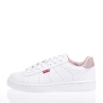 LEVIS AVENUE WHITE WOOD ROSE SNEAKERS