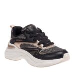 SKECHERS HAZEL - METALLIC SOIRE ΓΥΝΑΙΚΕΙΑ ΑΘΛΗΤΙΚΑ ΜΑΥΡΑ