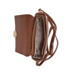 GUY LAROCHE ΔΕΡΜΑΤΙΝΗ ΓΥΝΑΙΚΕΙΑ ΤΣΑΝΤΑ CROSSBODY ΤΑΜΠΑ