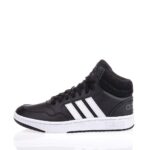 ADIDAS HOOPS 3.0 MID K ΠΑΙΔΙΚΑ ΜΠΟΤΑΚΙΑ ΜΑΥΡΑ