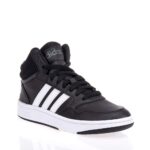 ADIDAS HOOPS 3.0 MID K ΠΑΙΔΙΚΑ ΜΠΟΤΑΚΙΑ ΜΑΥΡΑ