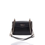 GUESS EVELUNE ΓΥΝΑΙΚΕΙΑ CROSSBODY ΤΣΑΝΤΑ ΜΑΥΡΗ