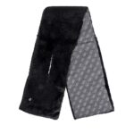 GUESS ACCESSORIES SCARF ΓΥΝΑΙΚΕΙΟ ΜΑΥΡΟ ΓΟΥΝΑΚΙ