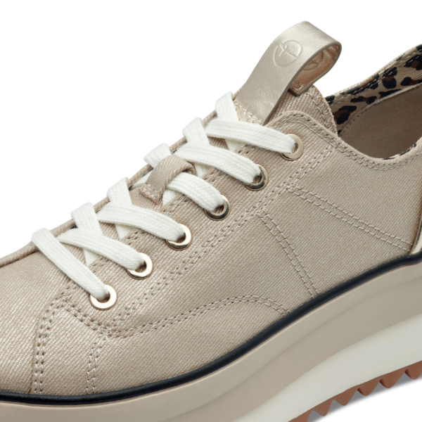 TAMARIS ΓΥΝΑΙΚΕΙΑ ΧΡΥΣΑ SNEAKERS ΔΙΠΑΤΑ