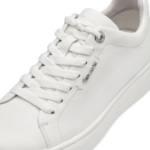 TAMARIS ΓΥΝΑΙΚΕΙΑ ΛΕΥΚΑ SNEAKERS ΔΕΡΜΑΤΙΝΑ