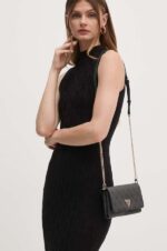 GUESS NOELLE ΓΥΝΑΙΚΕΙΑ CROSSBODY ΤΣΑΝΤΑ ΑΝΘΡΑΚΙ