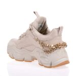 BUFFALO BINARY CHAIN ΓΥΝΑΙΚΕΙΑ SNEAKERS ΜΠΕΖ