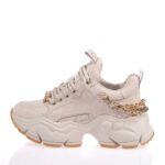 BUFFALO BINARY CHAIN ΓΥΝΑΙΚΕΙΑ SNEAKERS ΜΠΕΖ