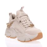 BUFFALO BINARY CHAIN ΓΥΝΑΙΚΕΙΑ SNEAKERS ΜΠΕΖ