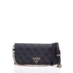 GUESS NOELLE ΓΥΝΑΙΚΕΙΑ CROSSBODY ΤΣΑΝΤΑ ΑΝΘΡΑΚΙ