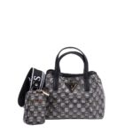 GUESS G WAVE MINI ΓΥΝΑΙΚΕΙΑ ΤΣΑΝΤΑ ΧΕΙΡΟΣ ΜΑΥΡΗ