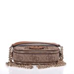 GUESS IZZY ΓΥΝΑΙΚΕΙΑ CROSSBODY CAMERA BAG ΜΠΕΖ