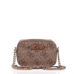 GUESS IZZY ΓΥΝΑΙΚΕΙΑ CROSSBODY CAMERA BAG ΜΠΕΖ