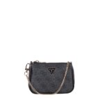 GUESS ORLINA DAILY POUCH ΓΥΝΑΙΚΕΙΟ ΑΝΘΡΑΚΙ ΤΣΑΝΤΑΚΙ